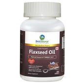 BestSource Nutrition Flaxseed Oil (500mg),  60 softgels 