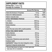 supplement - ANS Performance Ritual Pre-Workut,  0.79 lb  Peach Mango 