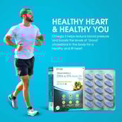 5 - Origins Nutra Vegan Omega 3 DHA & EPA Algal Oil 500mg,  30 softgels 