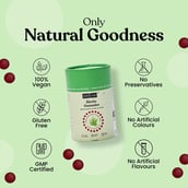 9 - Kapiva Biotin Gummies (Nourishes Hair and Skin),  30 gummies  Unflavoured 