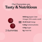 7 - Kapiva Apple Cider Vinegar Gummies (Aids Weight Loss),  30 gummies  Unflavoured 