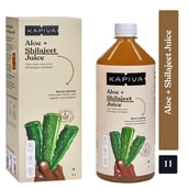 1 - Kapiva Aloe Vera + Shilajeet Juice (Boosts Stamina),  1 L  Unflavoured 