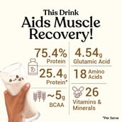 3 - Kapiva Vegan Protein,  Cookies & Cream (Post-Workout Recovery)  2.2 lb 