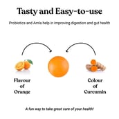 6 - Kapiva Probiotics Gummies (Improves Gut Health),  60 gummies  Unflavoured 