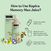3 - Kapiva Memory Max Juice,  Unflavoured  1 L 
