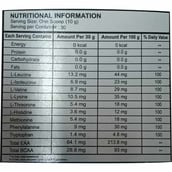 supplement - Healthvit Fitness EAA Essential Amino Acid Powder,  0.66 lb  100 Servings  Watermelon 