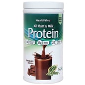 HealthViva All Plant & Milk Protein, 0.88 lb Chocolate
