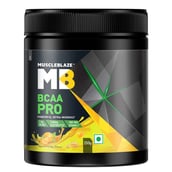 8 - MuscleBlaze BCAA Pro OP,  0.55 lb  16 Servings  Natural Orange 