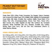 5 - RiteBite Max Protein Active Bar (20g Protein),  6 Piece(s)/Pack  Peanut Butter 