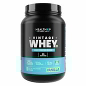 1 - HealthXP Vintage Whey,  2.2 lb  Vanilla 