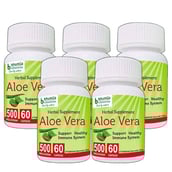 Bhumija Aloe Vera (Pack of 5),  60 capsules 