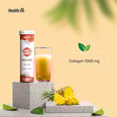 4 - Healthvit Collagen 1000mg for Skin Health,  10 tablet(s)  Pineapple 