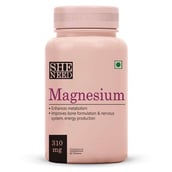 1 - SheNeed Mind Your Magnesium (310mg), Unflavoured 60 capsules