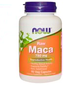 Now Raw Maca 750 mg, 90 veggie capsule(s)