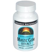 Source Naturals Mastic Gum Extract,  60 capsules 