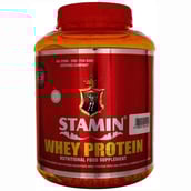 Stamin Nutrition Whey Protein, 4.4 lb Strawberry