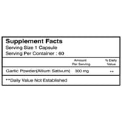 Healthvit Garlin Garlic Powder (300 mg), 60 capsules