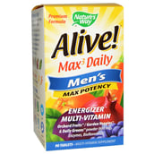 Nature's Way Alive! Men's Max Potency,  90 tablet(s)  Unflavoured 