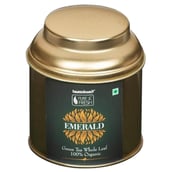 Healthbuddy Emerald Organic Whole Leaf Green Tea, 25 g Unflavoured