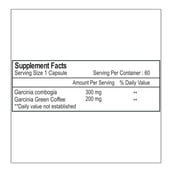 Healthvit Garcinia Green Coffee (500 mg),  60 capsules  Unflavoured 