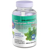 Summit Nutritions Pure Vegetarian Omega 3s,  60 softgels 