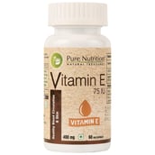 Pure Nutrition Vitamin E,  60 capsules 