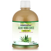 HealthViva Aloe Vera Juice,  0.5 L  Unflavoured 
