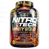 MuscleTech Nitro Tech&nbsp;Whey&nbsp;Gold&nbsp;Performance&nbsp;Series,  5.5 lb  Double Rich Chocolate 