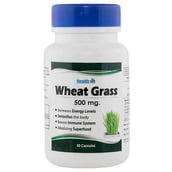 Healthvit Wheat Grass (500 mg),  60 capsules 