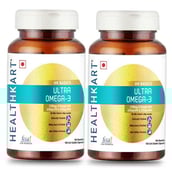 HealthKart Ultra Omega 3 90 capsules - Pack of 2