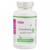 Zenith Nutrition Pantothenic Acid (Vitamin B5) 500 mg, Unflavoured 120 capsules