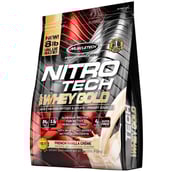 MuscleTech Nitrotech Whey Gold,  8 lb  French Vanila Cream 