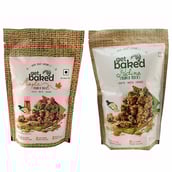 Get Baked Crunch Rocks Combo of 2, Maple & Pudina 0.1 kg