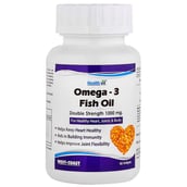 Healthvit Omega-3 Fish Oil 1000 mg, 60 softgels