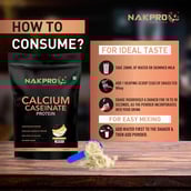 4 - Nakpro Calcium Caseinate Protein, 2.2 lb Banana