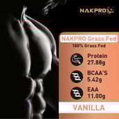 5 - Nakpro Calcium Caseinate Protein,  2.2 lb  Vanilla (Pack of 2) 