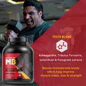 13 - MuscleBlaze Super Gainer Black,  4.4 lb  Chocolate 