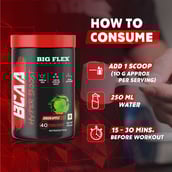 7 - Big Flex Essential BCAA Hyperboost,  0.88 lb  40 Servings  Green Apple 