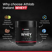 3 - Athlab Instant Whey,  1.1 lb  Cold Coffee 