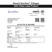 Genetic Nutrition Hydrolysed Marine Collagen,  210 g  Watermelon 