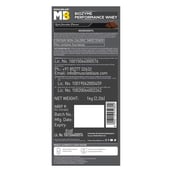 6 - MuscleBlaze Biozyme Performance Whey Protein,  2.2 lb  Refill Pack Rich Chocolate 