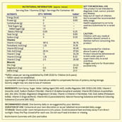 6 - Gritzo Super Kids Multivitamin Gummies,  60 gummies  Natural Lemon