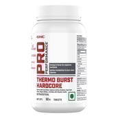 2 - GNC Pro Performance Thermo Burst Hardcore,  90 tablet(s)  Unflavoured (Pack of 2) 