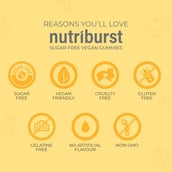 6 - Nutriburst Turmeric Curcumin,  30 gummies 
