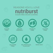 7 - Nutriburst Hair, Skin & Nails,  30 gummies  Strawberry 