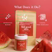 5 - Cosmix Feel Good Skin,  60 g  Unflavoured (Jar, Pack of 2) 