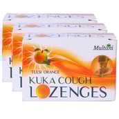 1 - Multani Kuka Cough Tulsi Orange (Pack of 3),  36 Lozenge(s) 