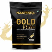 1 - Nakpro Gold Plus+ Whey Protein Concentrate, 2.2 lb Malai Kulfi