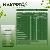 3 - Nakpro Pea Protein Isolate,  2.2 lb  Mango 