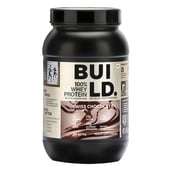 1 - Build 100% Whey Protein,  2.2 lb  Swiss Chocolate 